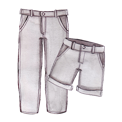 Bukser og shorts